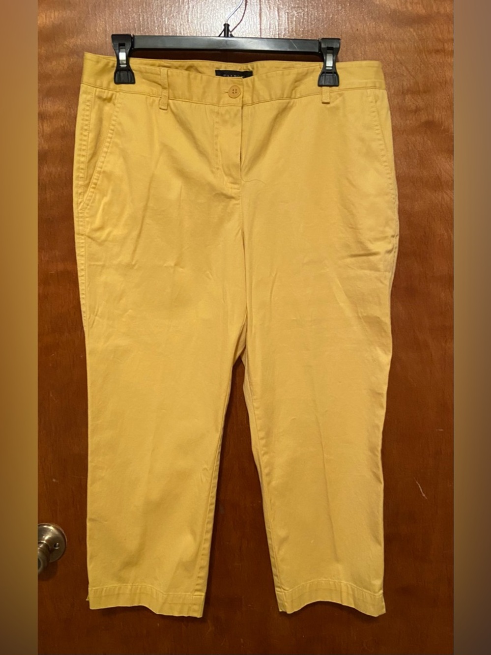 Talbot’s Yellow Cropped Pants